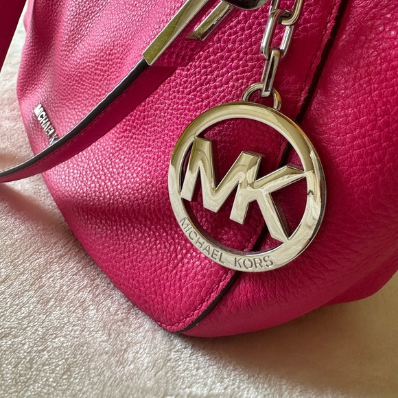 Michael Kors Hot Pink Convertible Shoulder Bag - Picture 10 of 10